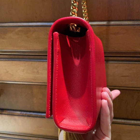 YSL Red/Gold purse - Picture 10 of 14